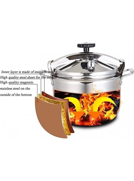 DICOINA Household 304 Stainless Steel Explosion-Proof Safety Large Capacity Multi-Function Large Pot Induction Cooker Gas Stove Suitable For Hotels,Restaurants Etc. 33L - NYPHSFI6