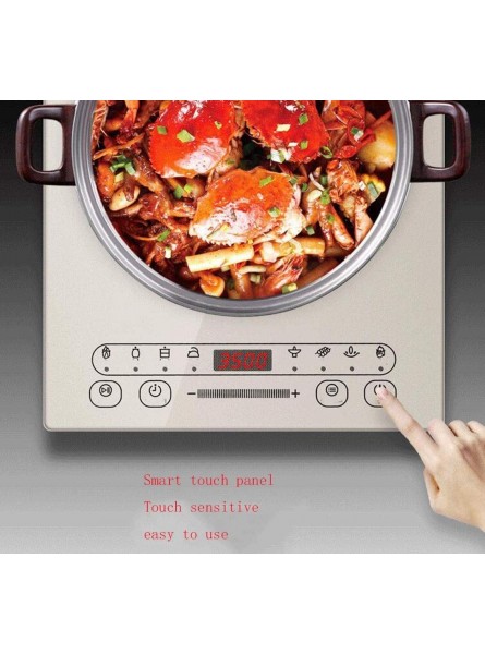 Electric Induction Cooktop 3500W Sensor Touch Portable Induction Cooker Cooktop ， Stainless Steel Cookware - QXBIEHPF