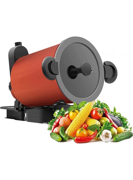 Full Automatic Cooking Machine 2L Multi-Function Non-Stick Pan Stir-Fry Machine Pot Stirrer 360°Portable Automatic Stir Fry Cooker with Adjustable Speeds for Home Outdoor Camping - LUBREY04