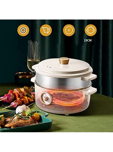 WACLT Electric Cooker Home Multi-Function Small Dormitory Student Small Electric Cooker Integrated Electric Frying Pan Electric Hot Pot Color : A - EICVR7BY