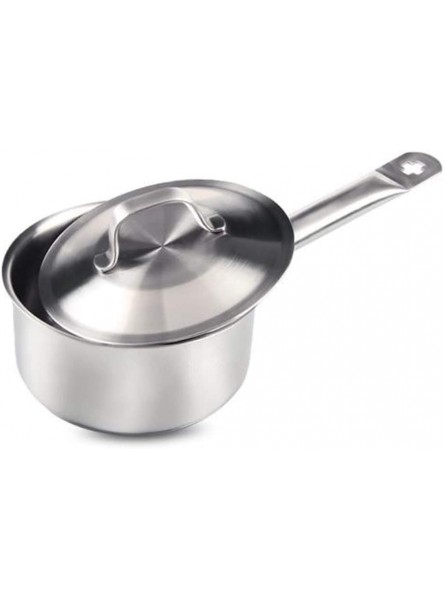 CHENGWENJIE Covered Stainless Steel Stockpot， Dishwasher Induction Safe Soup Pot With Lid Large Cooking Pots Pot With For Soup Stock Useful - GRSFP4HY