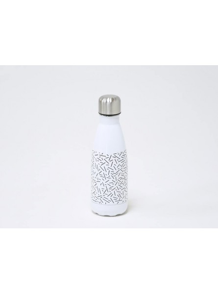 Bottle Steel 0.5L Rubic Blanc QD - KWUQ9FUG