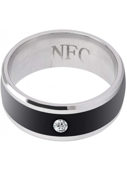 Magic Smart Ring Ring Easy To Wear with Built in Ultra Sensitive NFC Chip for Cell Phonesize9 - YRXPIOQV