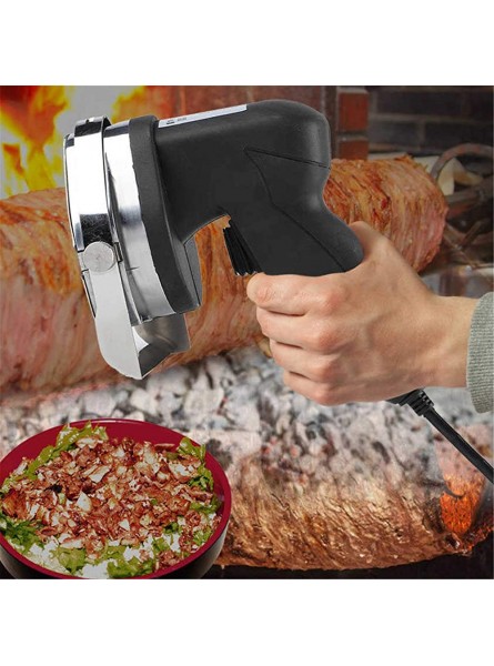 dao Meat Slicer Machine Multifunction Electric Kebab Slicer for Cutting Roasted Lamb Beef Chicken etc Doner Kebab Slicer - ETMC6T5P
