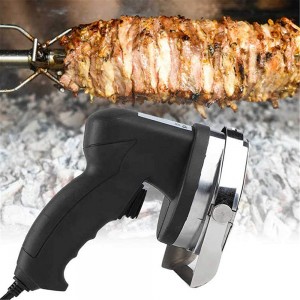 dao Meat Slicer Machine Multifunction Electric Kebab Slicer for Cutting Roasted Lamb Beef Chicken etc Doner Kebab Slicer - ETMC6T5P