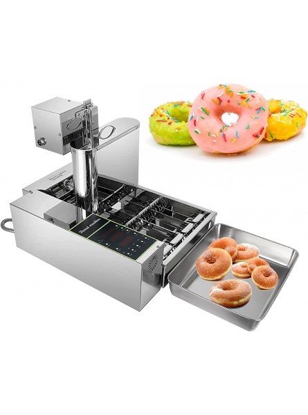 2000W Commercial Donut Making Machine 6L Mini Donut Maker 3 Donut Molds Donut Machine Donut Factory Machine CE FCC CCC PSE - PFYHSAQU