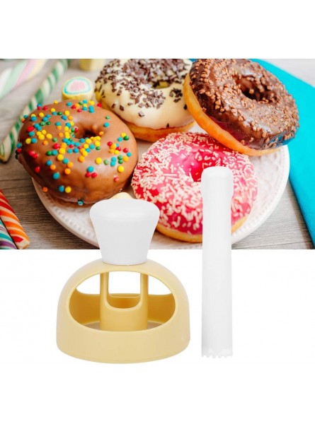 Donut Mold Healthy Simple Operation Bread Cutter Mold Donut Maker for Schools Kindergartens - CDCN1BH9