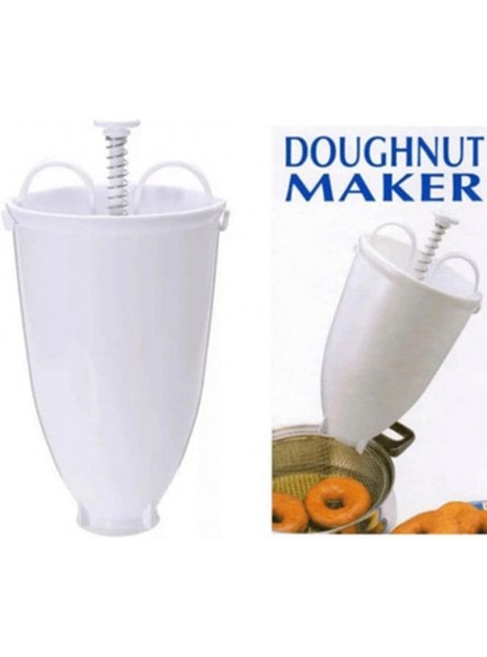 Froiny Diy Doughnut Maker Machine Mold Doughnut Maker Making Tools Plastic Batter Making Dispenser Donut Makers Kitchen Baking Tools - NLCSSGVR