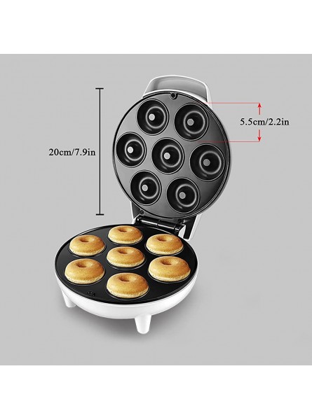 Home Kitchen Baking Donut Machine Double-Sided Heating Electric Baking Pan Breakfast Tool Automatic Dessert Cake Machine - SWHORQUY