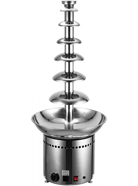 Commercial Professional 7-Tier Chocolate Fountain 103CM Chocolate Fountain 40.55 Inch Chocolate Fountain Machine,Stainless Steel Chocolate Fondue Fountain - CTONHNTT