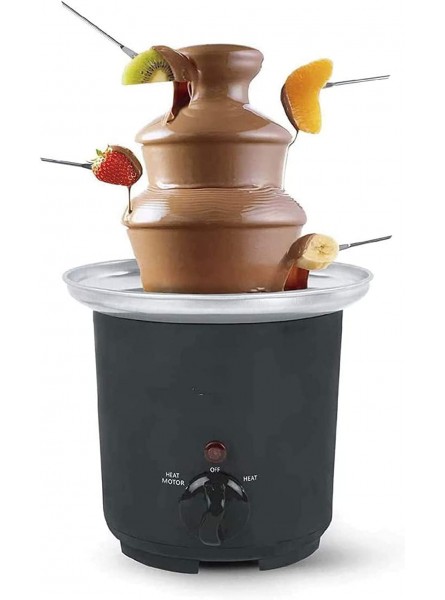 HAIYU 3 Tier Chocolate Fountain Machine Stainless Steel Fondue for Melted Chocolate Candy Butter Cheese Caramel - TFCDTRH1