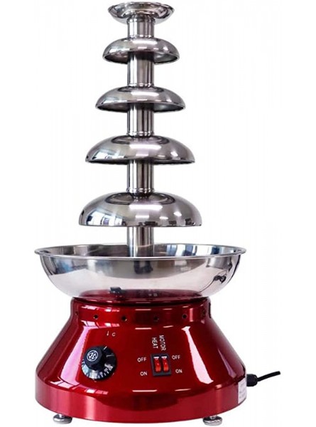 tgbvr Commercial Chocolate Fountain Machine 4 5 Tiers Large Capacity Adjustable Temperature Chocolate Waterfall Machine,4 Tiers 5 Tiers - XHCXGDE0