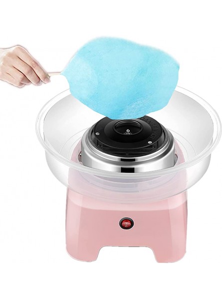 Candy Floss Machine Maker for Kids Candy Floss Machine Electric Cotton Candy Maker Gadgetry Non-Stick Plates Children's Day Home Sweet Gift for Birthday Parties and Christmas Day,pink - VYEW4T57