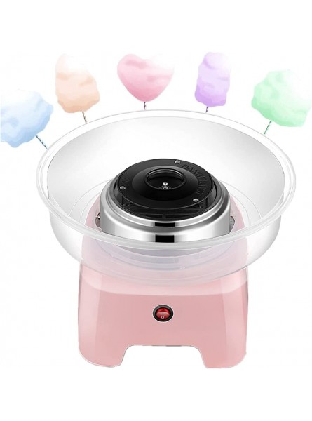 Candy Floss Maker Machine With Sugar Mini 500W Household Electric Cotton Candy Machine Hard Candy Suitable for Children Adult Party Gift Home Sweet,pink - JAMFIRVT