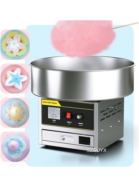 Cotton Candy Machine Commercial Sweet Cotton Candy Maker Electric Automatic Marshmallow Flower Fancy Candyfloss Sugar Floss Machine Electric Floss Maker - WLQNMU1F