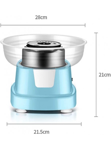 Cotton Candy Machine for Ki Floss Sugar Maker Small Hard Candy Electrical Candy Floss Maker Home Ki Party Sweet Gift Household Machine Blue Blue - VTCBA562