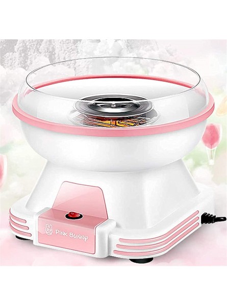 NCRD Cotton Candy Machine Homemade Cotton Candy Maker for Birthday Family Party Mini Candy Floss Machine with Cones and Sugar Scoop - TJKTEKA7