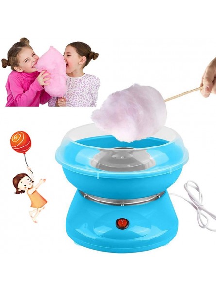Nostalgia Cotton Candy Machine Fashion Mini Cotton Candy Floss Maker Hard Sweet And Sugar Free Stainless Steel Bottom Groove Festival Gift 25X25x18cm - LHEB5G8U