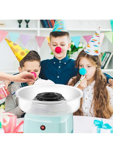 PanHuiWen Candy Floss Machine Maker for Kids Candyfloss Machine Maker Pink for Birthdays Parties Celebrations Quick and Simple to Use,blue - VJAIFMBS