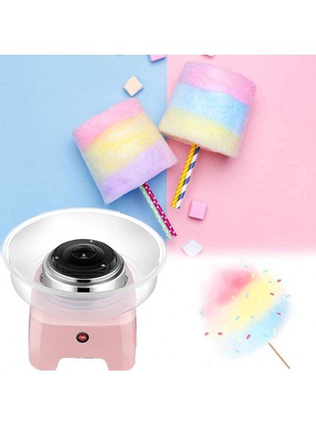 PanHuiWen Candy Floss Machine Maker Mini 500W Household Electric Cotton Candy Machine Hard Candy Mini Cotton Candy Maker Homemade Electric Cotton Candy Machine Commercial,pink - PRJM88T2