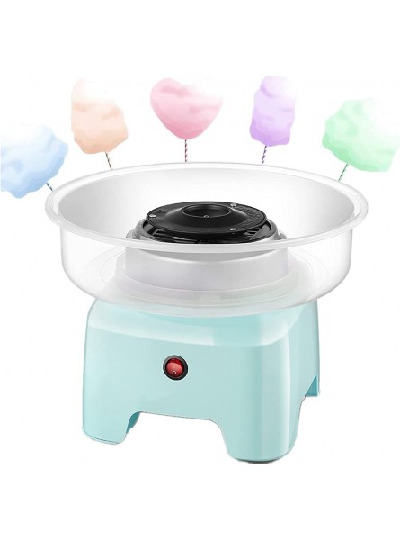 PanHuiWen Cotton Candy Floss Maker Machine 500w Candy Floss Maker Machine Kids for Birthdays Parties Celebrations Quick and Simple to Use,blue - KQBPP7TT