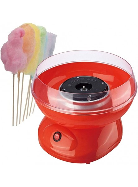 Premium Candy Floss Maker 500W | Retro Machine | Carnival Style | 30cm x 32cm 500 W Red - GVQVRED7