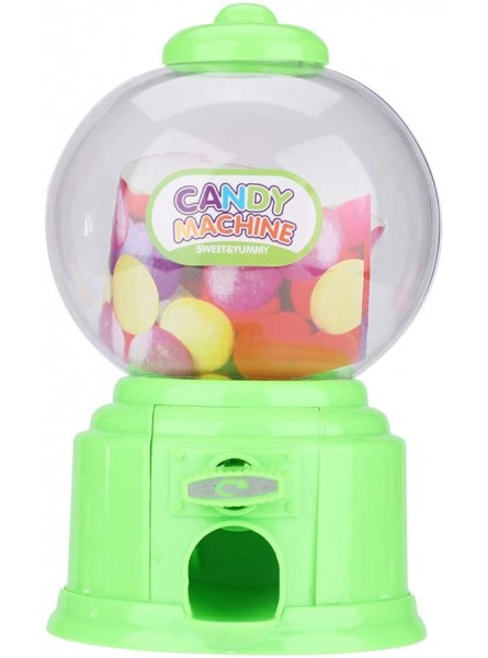 Zerodis Candy Machine Portable Children Candy Machine Plastic Mini Gumballs Bean Dispenser Kids Kindergarten GiftGreen - RYNQDR59