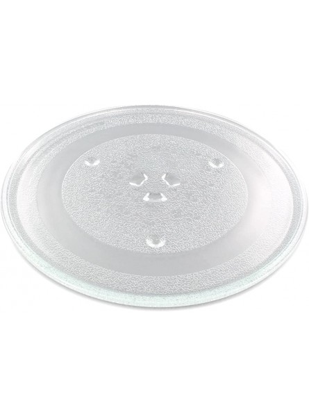 DL-pro Universal Microwave Plate 28.8 cm Turntable Plate Glass Plate Glass Plate Glass Turntable with 3 Knobs 288 mm Round for Microwave - CISEYS59