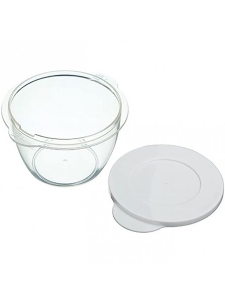 KitchenCraft 300 ml Microwave Cook and Store Container Set of 2 - HVRVNROR