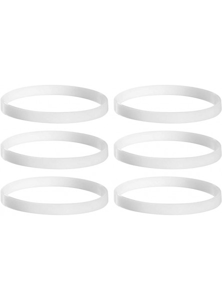 6PCS Silicone Replacement Waterproof Seal Rings Gaskets Parts Accessories Compatible with Nutri Ninja 900W 1000W Blender Juicer - XGNFEQYX