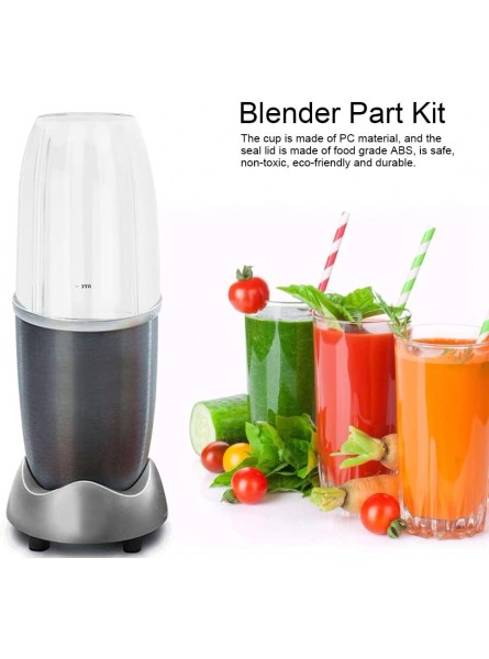 Cup Lid Blender Part Kit Blender Accessory Replacement Parts Blender Cups with Lid for Home Use#3 - VXQW31HS