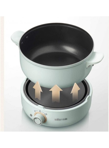 WZHZJ Electric Hot Pot Multi-function Steamer Electric Pot Dormitory Student Pot Electric Cooker Split Household Small Electric Wok Size : 262mmx200mmx198mm - IRFO91G8