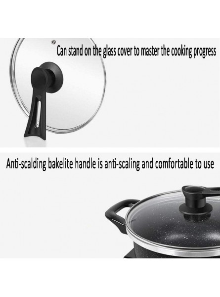 XYSQWZ Electric Wok Home Multi Function Rice Stone Pot Noodle Cooking Small Power Electric Hot Pot Non Stick Pot Can Be Used in Kitchen Restaurants Etc. Color A Size 2L Kitchen Cookware A 2.8l - HRPUH5KK