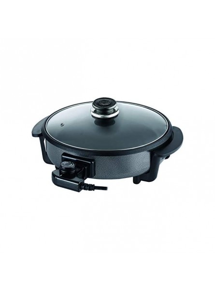 Leisurewize LW610 Multi-Function Electric Cooker and Skillet 1500 Watt 2 Layer Non-Stick - MZSOAVQ4