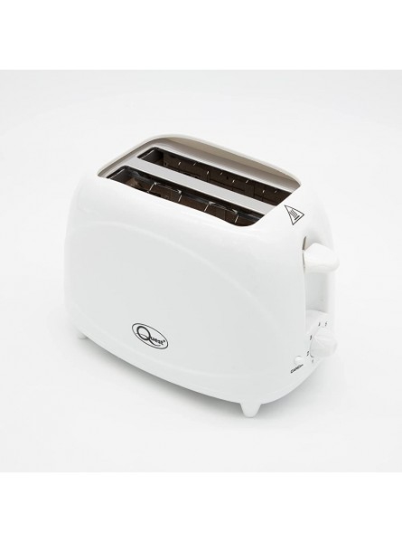 Quest 34270 2 Slice Toaster | Variable Browning Control | Anti-Jam Function | Crumb Tray | Cord Storage | White - PCSUFH3E