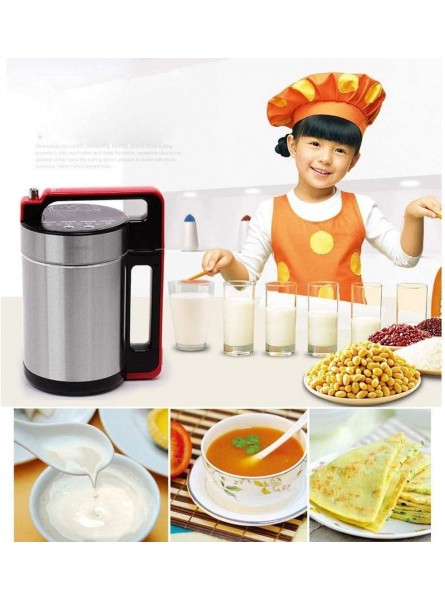 DSDD 1.5 Liter Automatic Hot Soy Milk Soy Milk Maker & Soup Maker with All Stainless Steel Inside with Insulation Function and Filter Strainer - VGXM9URV