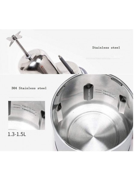 DSDD 1.5 Liter Automatic Hot Soy Milk Soy Milk Maker & Soup Maker with All Stainless Steel Inside with Insulation Function and Filter Strainer - VGXM9URV