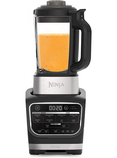 Ninja Blender and Soup Maker [HB150UK] 1000 W 1.7 Litre Jug Black - ZXSW63NV
