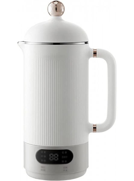 Soy Milk Maker Soymilk Maker Home Broken Wall Mini Boiled Flower Tea Appointment Fully Automatic No-Boiled Portable Soup Maker Color : White Size : 28.8x10.5x15.5cm - UWXNQ96O