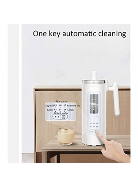 Soymilk Machine Soy Milk Maker Automatic Portable Electric Heating SOYA-Bean Milk Stir Rice Paste Maker Filter-Free 350ml Color : Green zhengqiang Color : Green - OGES5DPS