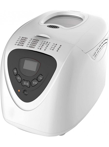 Automatic Breadmaker Digital Bread Maker Machine with 19 Programs Nonstick Pan& Digital Touch Panel 3 Loaf Sizes & 3 Colors 15 Hours Delay Timer 1 Hour Keep Warm - FYKFRTT1