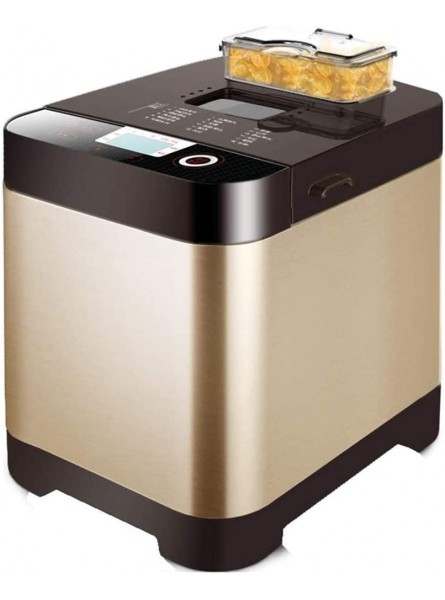 MYYINGELE Bread Machine Bread Maker Compact Fast Breadmaker 450W Appointment Time 13 Hours Reservation Function 18 Nutrition Menu Automatic Fruiting Heat Preservation - HRVOAJJ1