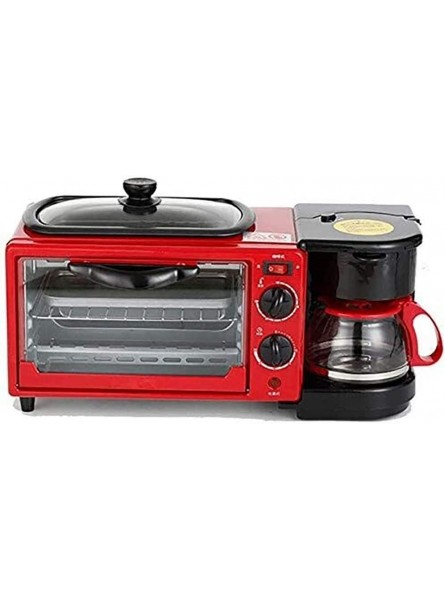 WJJ Breadmaker With Non-Stick Frying Pan And 0.6L Coffee Maker With Anti-Scalding Handle With Timing Baking Heating Thawing Barbecue,Function - ACET89SJ