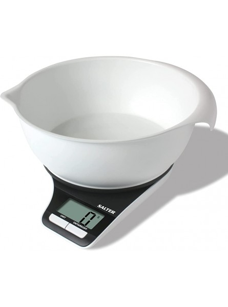 Salter Measuring Jug Digital Kitchen Scales Electronic Food Weighing 1.25L Easy Pour Cooking Scale Home Appliance Add & Weigh Multiple Ingredients Aquatronic for Liquids 15 Year - PLZI9GGQ